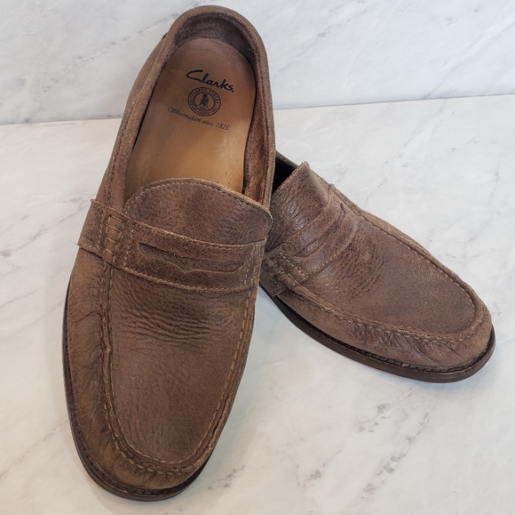 clarks mens brown